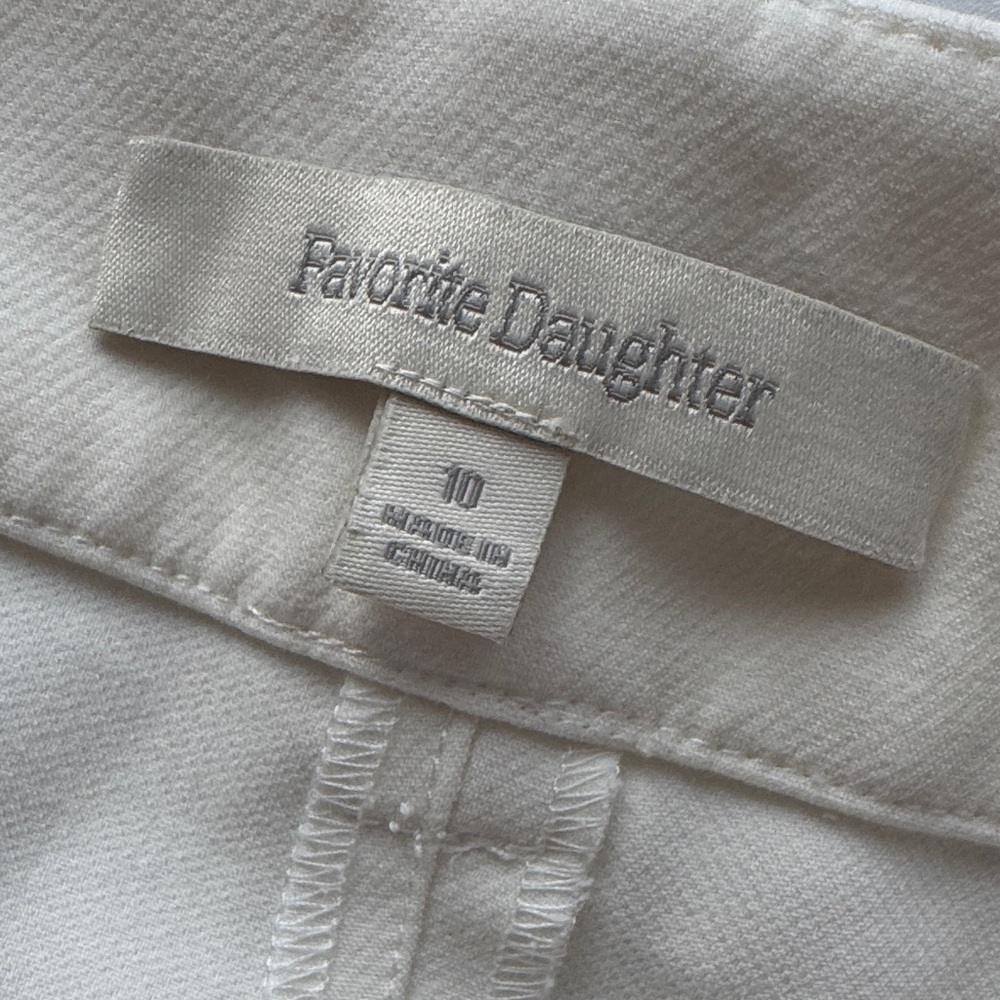 Favorite Daughter Ivory White Wide Leg Pants in Size 10 The Favorite Pant - Picture 5 of 5